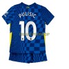 Original Trikotsatz Chelsea Christian Pulisic 10 Heimtrikot 2021-22 Für Kinder